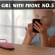 Girl With Phone No.5 - VideoHive Item for Sale