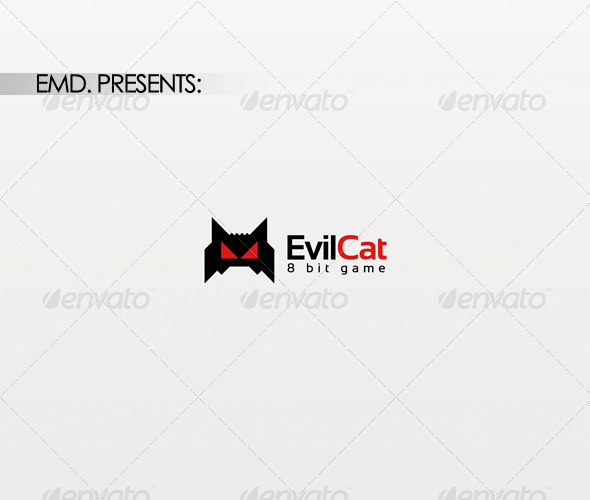 Evil Cat Logo - Symbols Logo Templates