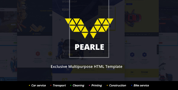 Pearle - Multipurpose Service & Shop HTML Template