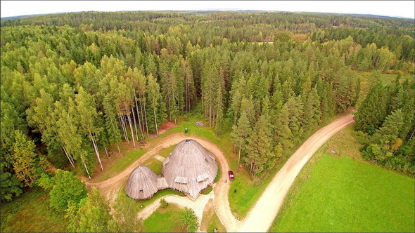 The View from the Sky of the Pokuland in Polva