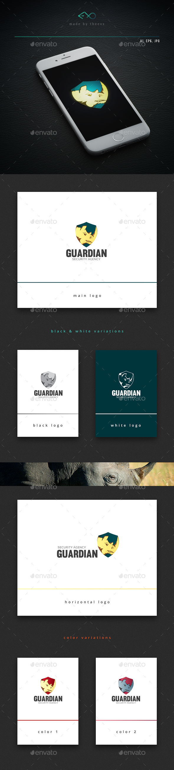 Guardian - Animals Logo Templates