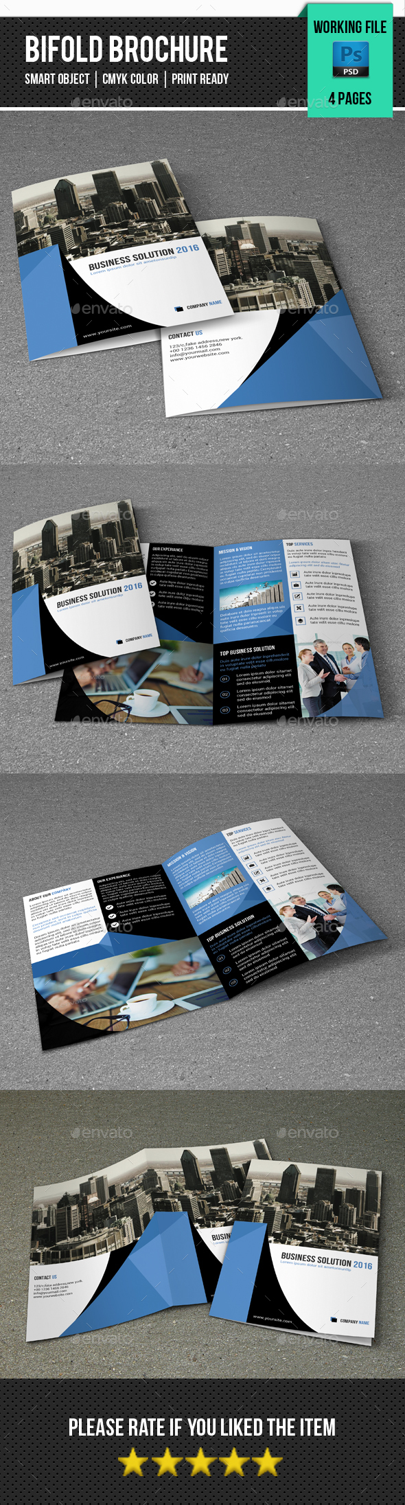Corporate Bifold Brochure-V336 - Corporate Brochures