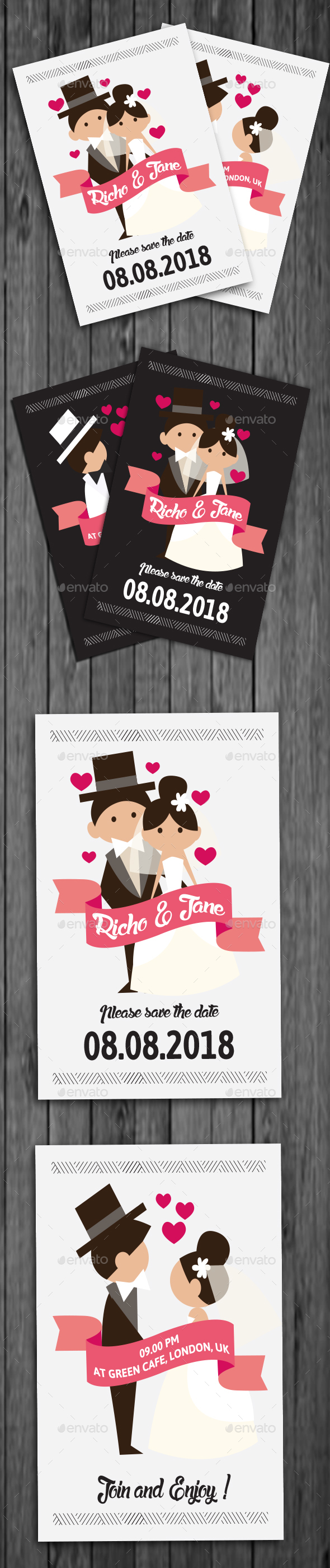 Unique Wedding Invitation - Weddings Cards & Invites