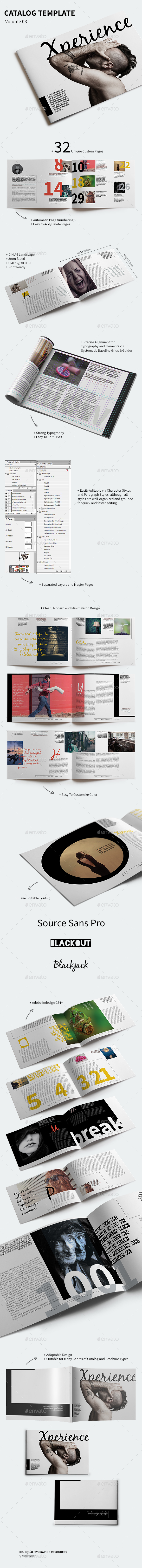 Catalog Template - Volume 03 - Catalogs Brochures