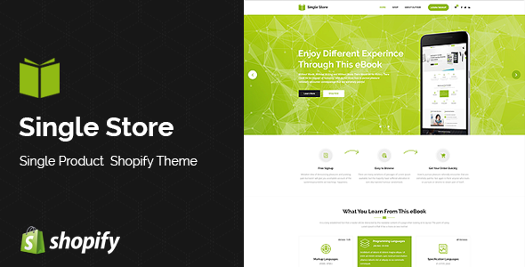 Single Store | Single Product Shopify Theme - Shopping Shopify