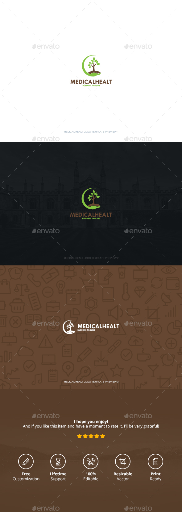 Medical Healt Logo - Symbols Logo Templates