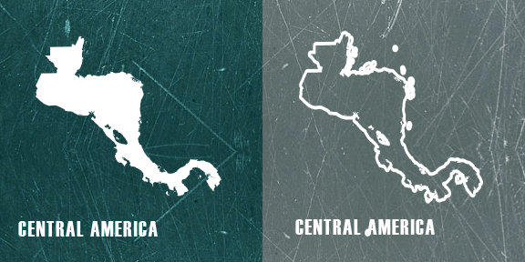 11 World's Continents/Regions Custom Map Shapes in Photoshop Shapes - product preview 3