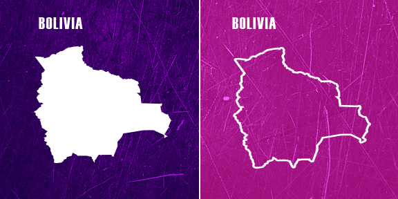 14 South American Countries Custom Map Shapes in Photoshop Shapes - product preview 2