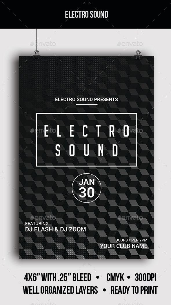 Electro Sound - Flyer - Clubs & Parties Events