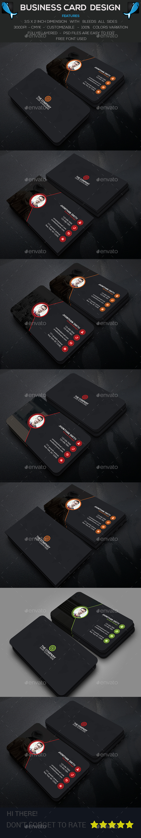 Personal Business Card - Corporate Business Cards