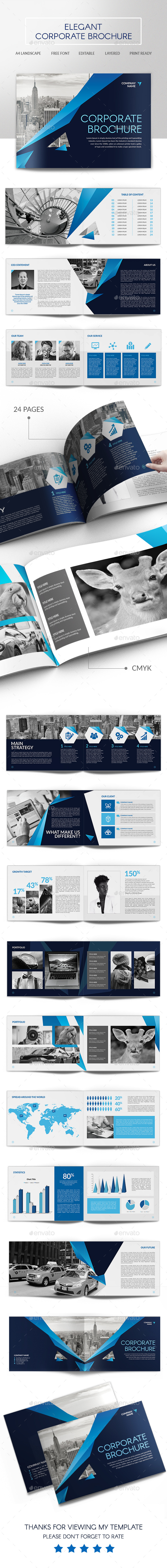 Elegant Corporate Brochure - Corporate Brochures
