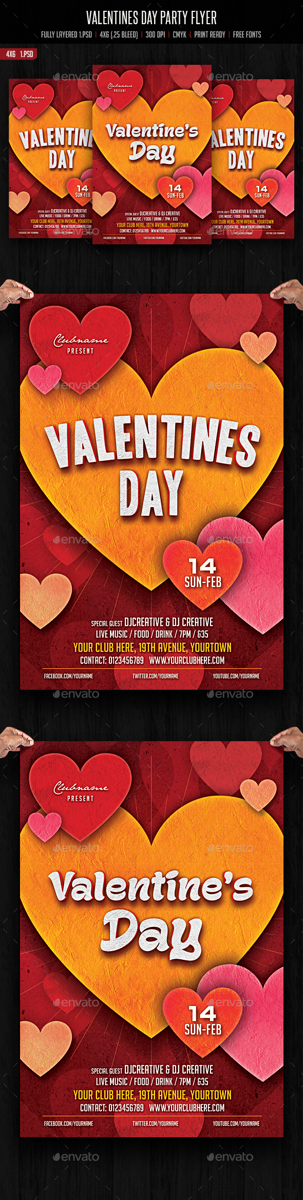 Valentines Day Flyer