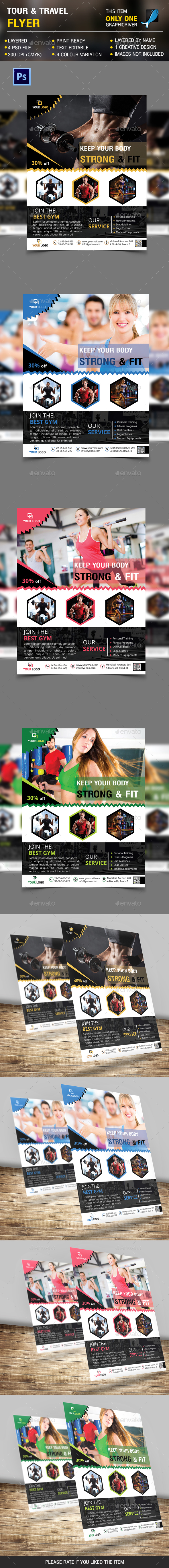Fitness & Gym Flyer vol 3