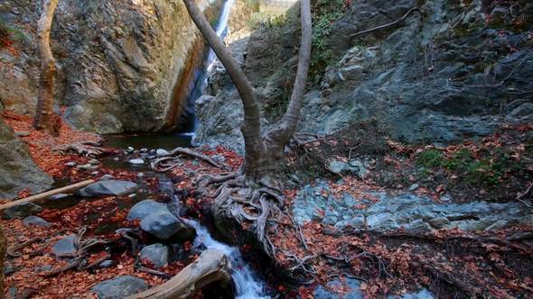 Waterfall on Cyprus alt