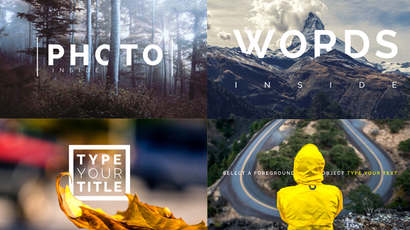 Title Inside Photo - VideoHive 14391750