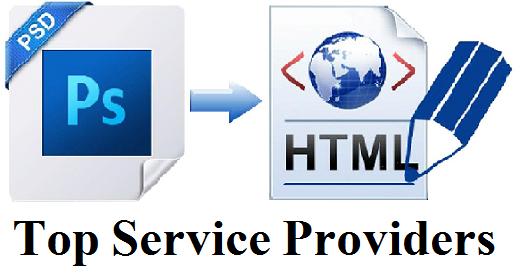 Avail PSD To HTML Conversion Services From Top Companies