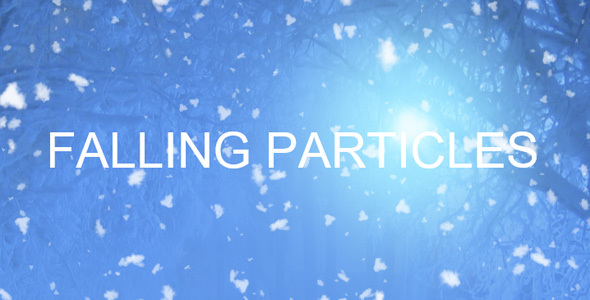 Falling Particles(Snow Balloons - CodeCanyon 14351056