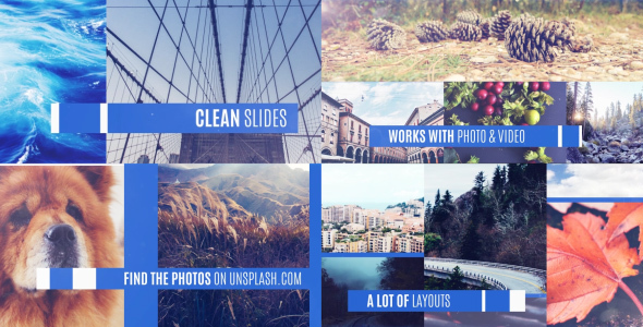 Clean Slideshow - VideoHive 14392799