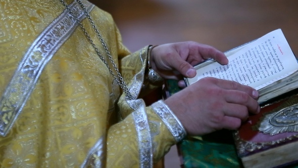 The Priest Says a Prayer alt