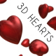 3D Hearts Pack - VideoHive Item for Sale