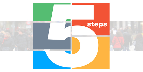 5 Steps Presentation - VideoHive 14387371