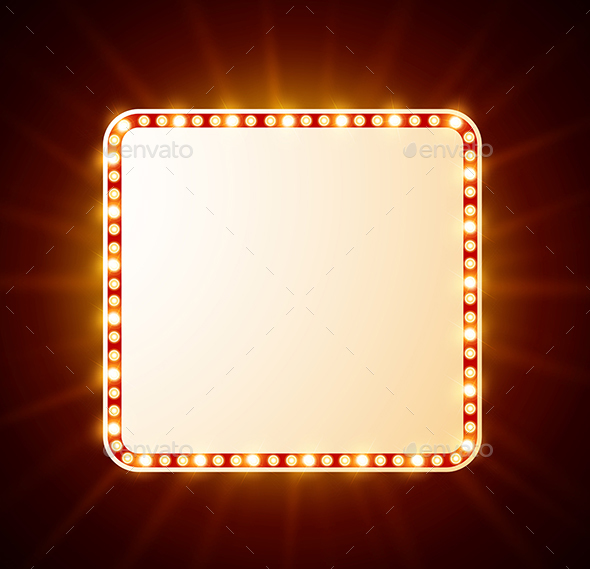 Luxurious Retro Banner - Backgrounds Decorative