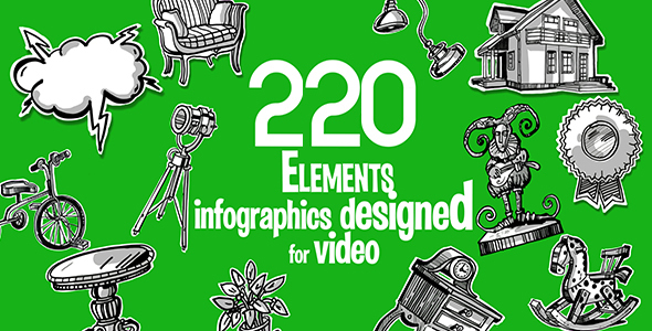 220 Items - VideoHive 14399307