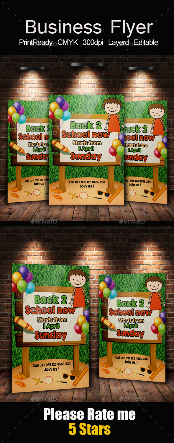 Back to School Flyer Templates - Corporate Flyers