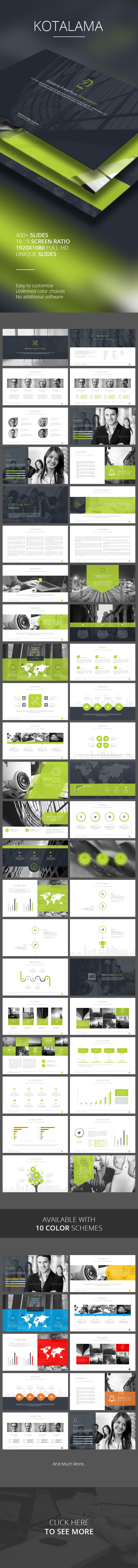 Kotalama Keynote Template - Abstract Keynote Templates