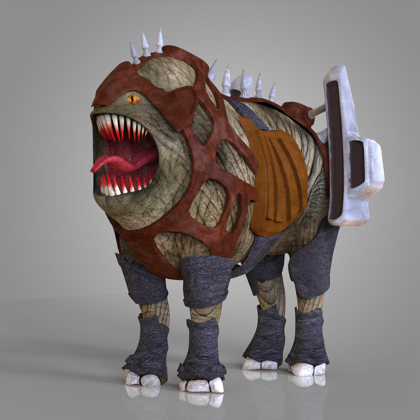 Monster Dog - 3Docean 14404497
