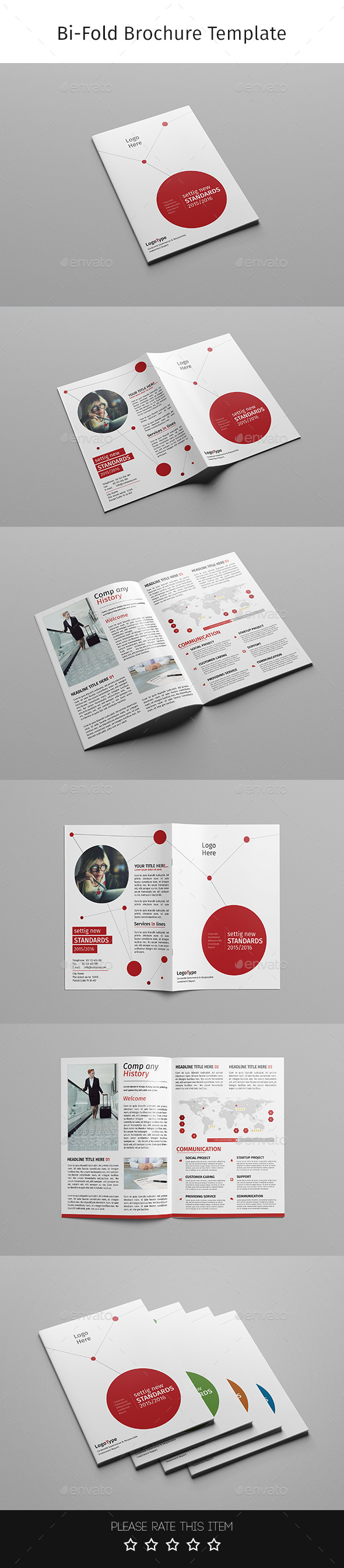 Corporate Bi-fold Brochure-Multipurpose 07 - Corporate Brochures