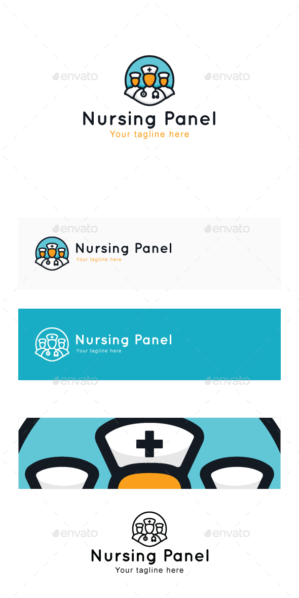 Nursing Panel - Medical Stock Logo Template - Humans Logo Templates