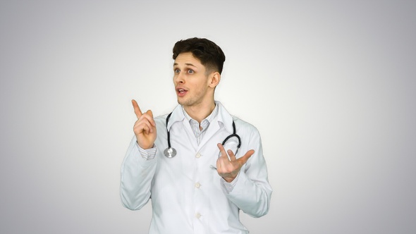 Dancing Doctor Has Some New Ideas on Gradient Background alt