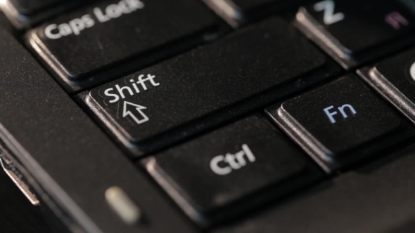 Computer Keyboard Crashing Melt High Temperature, Stock Footage 