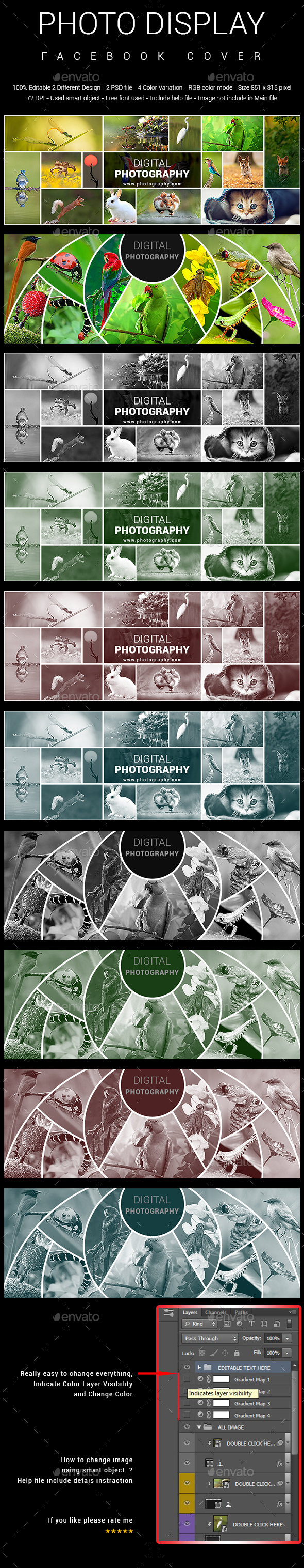 Photo Display Facebook Cover - Facebook Timeline Covers Social Media