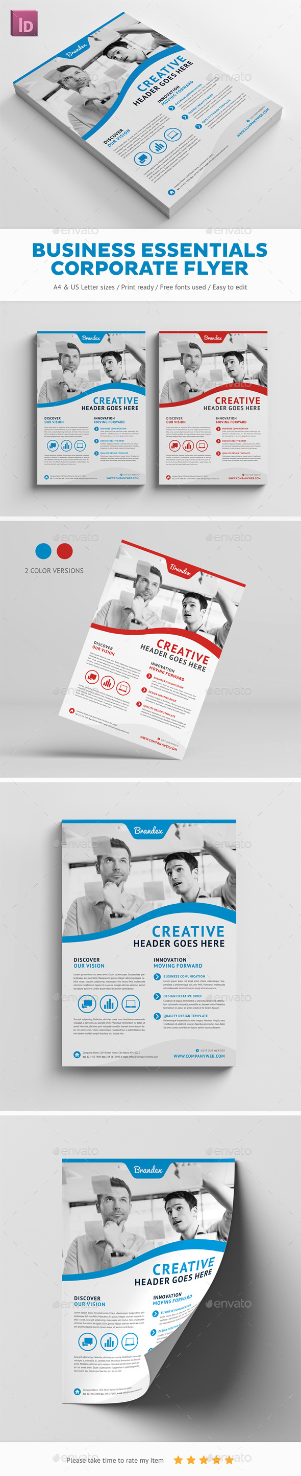 Business Essentials Corporate Flyer - Corporate Flyers