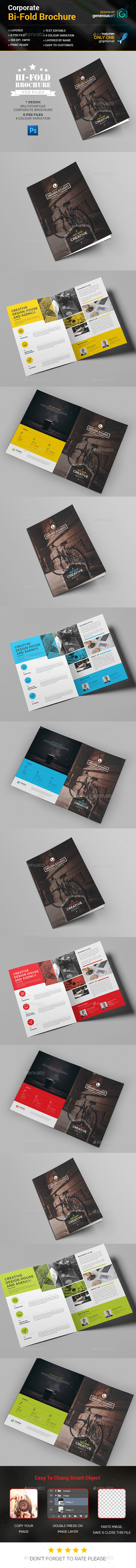 Bi-Fold Business Brochure - Corporate Brochures