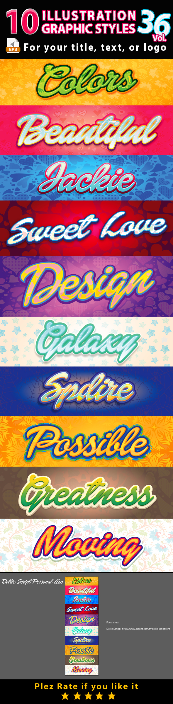 graphic styles illustrator download