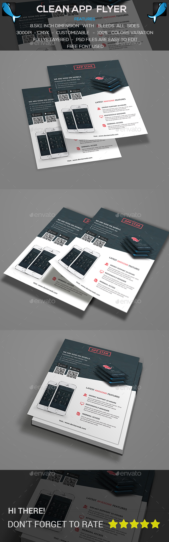 App Promotion Flyer - Commerce Flyers