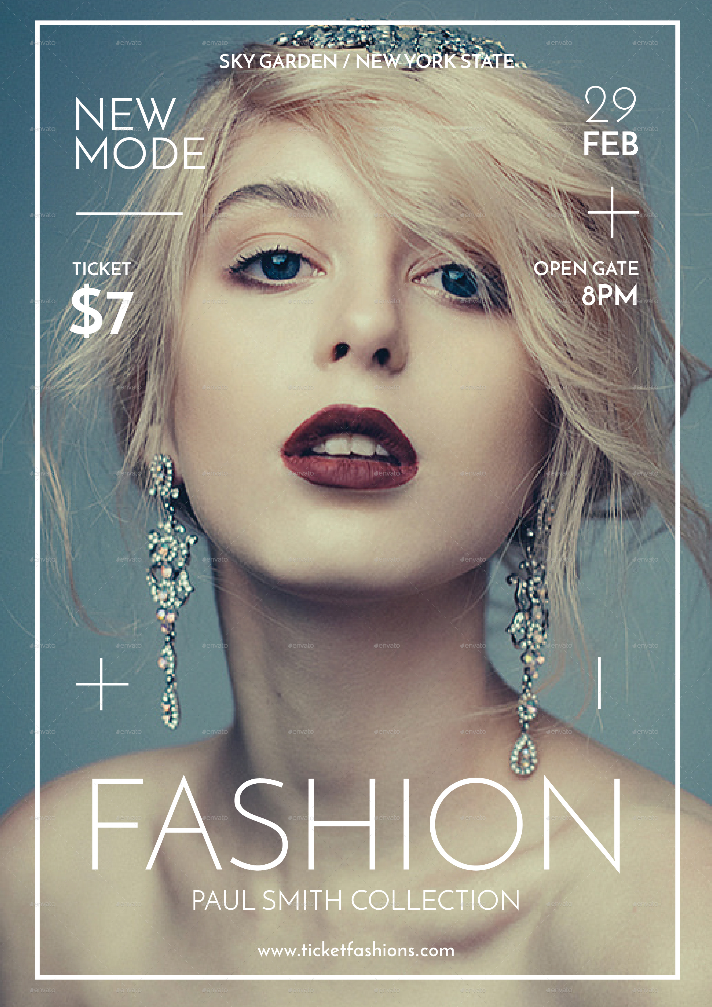 fashion show flyer by tokosatsu graphicriver elegant fashion show flyer
