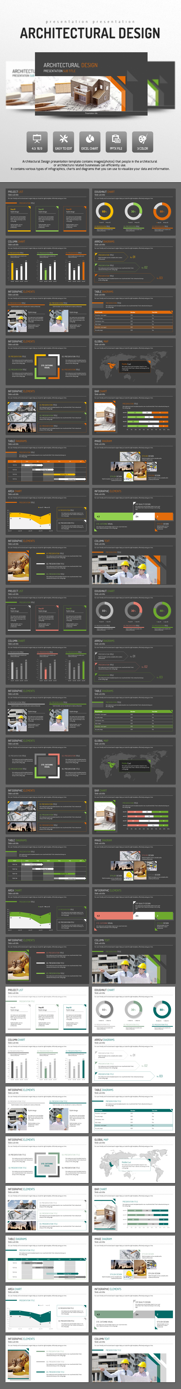 Architectural Design - PowerPoint Templates Presentation Templates