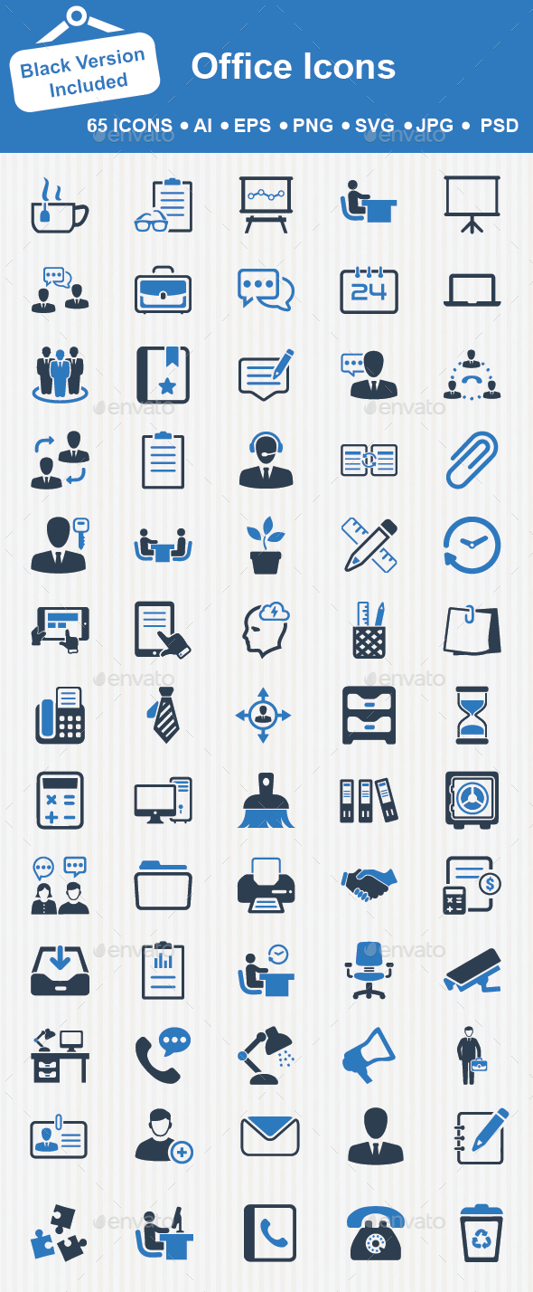 Business and Office Icons - Business Icons