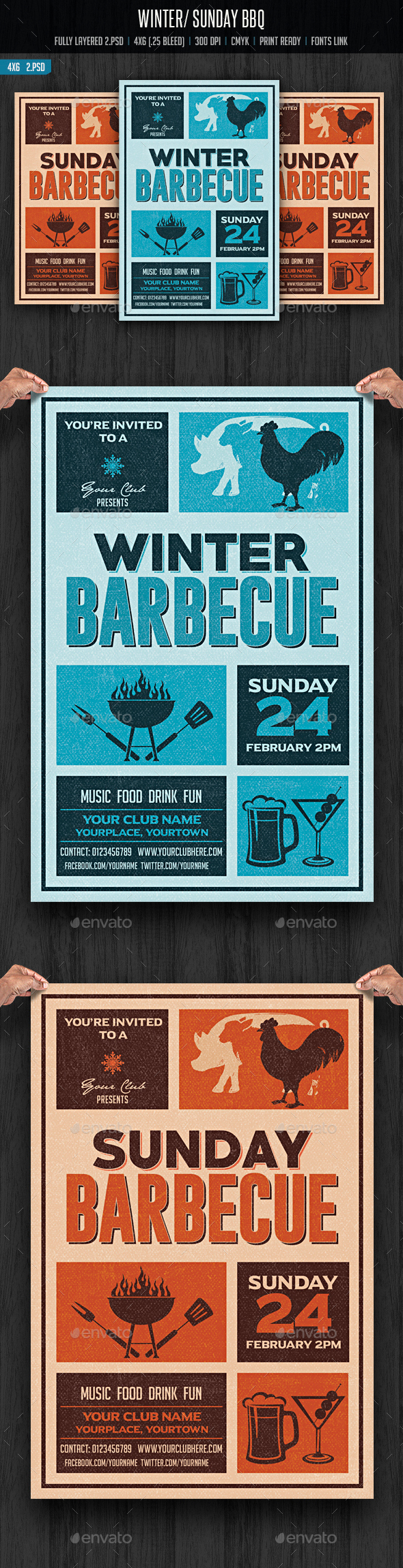 Winter/Sunday Barbecue - Clubs & Parties Events