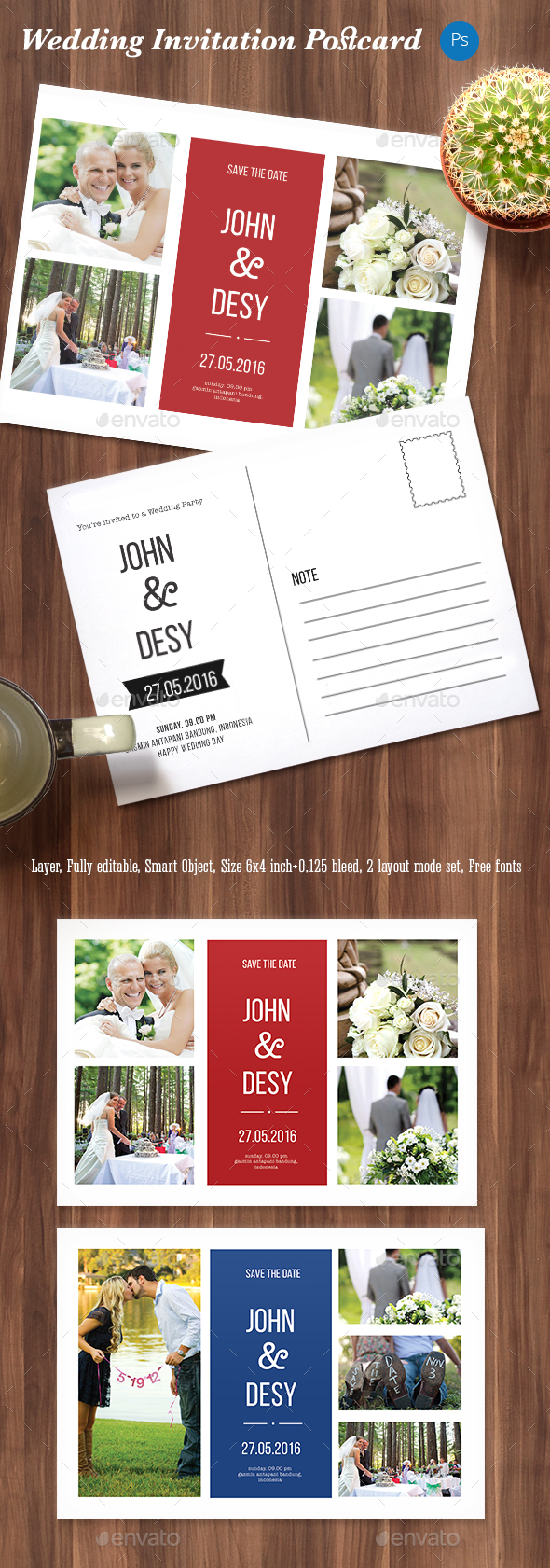 Simpel Wedding Invitation - Weddings Cards & Invites