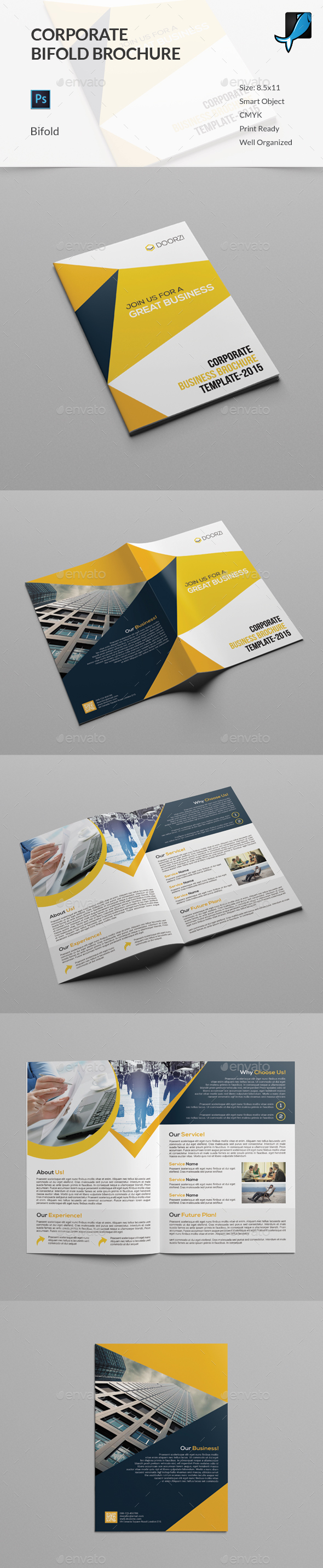 Corporate Bifold Brochure - Corporate Brochures