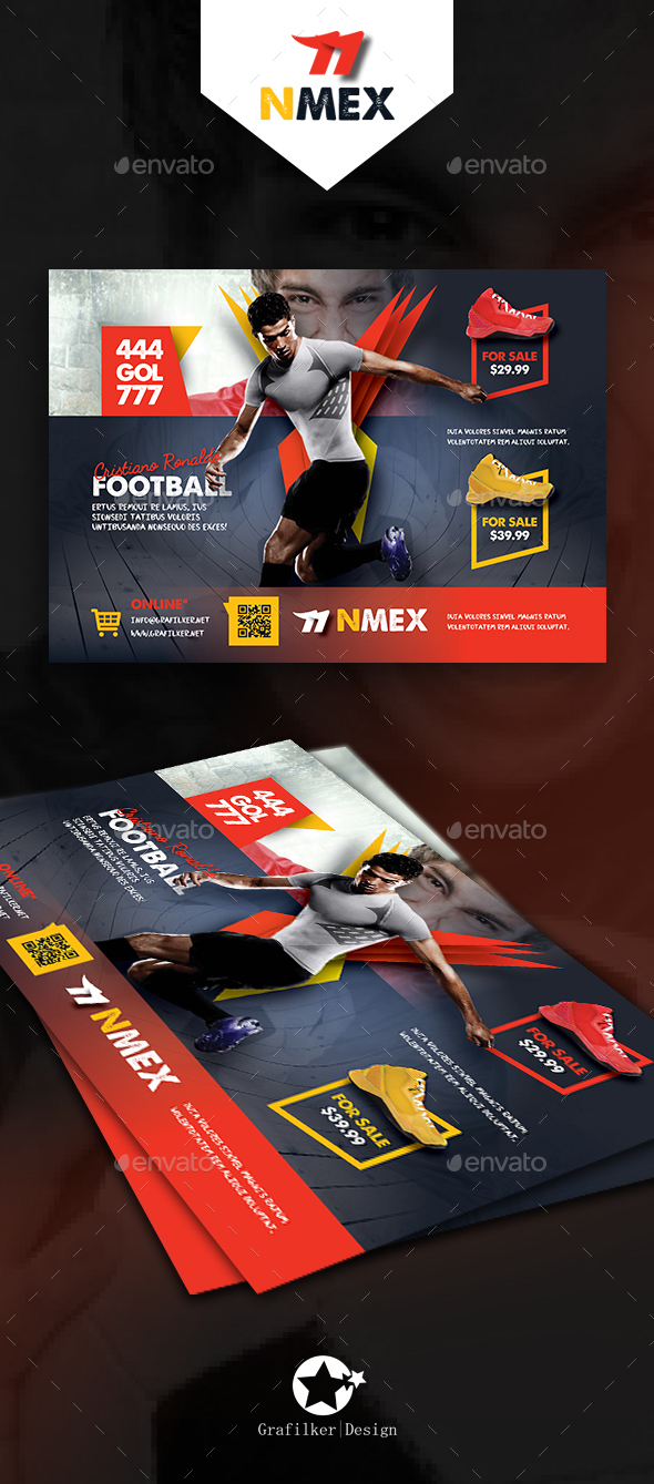 Sport Shop Flyer Templates - Corporate Flyers