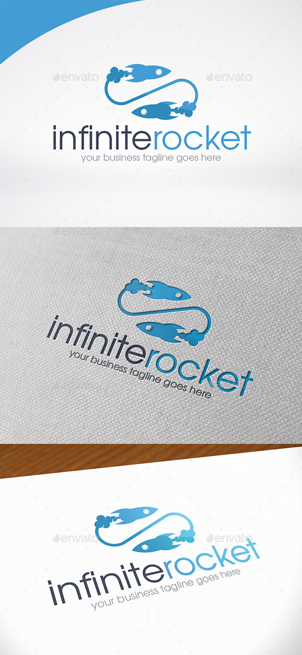 Infinity Rocket Logo Template - Symbols Logo Templates