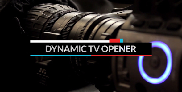 Dynamic TV Opener - VideoHive 14330953
