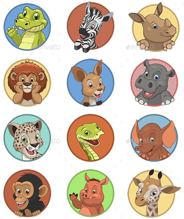 Kids Animals - Animals Characters