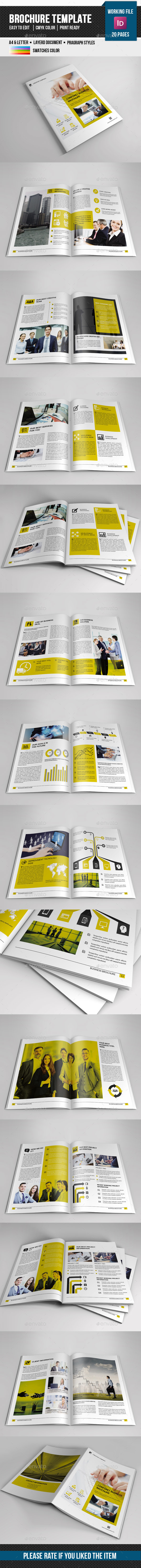 Corporate Indesign Brochure-V338 - Catalogs Brochures